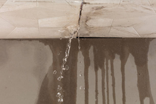 Professional Commercial Water Damage Restoration technician working in Morrill, ME